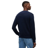 Pullover Uomo Tommy Jeans Flag Slim Fit Blu | NonSoloSport