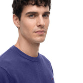 Maglione Uomo Tommy Jeans Light Slim Logo Extended Blu | NonSoloSport