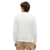 Maglione Uomo Tommy Jeans Light Slim Logo Extended Bianco | NonSoloSport
