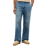 Pantalone Uomo Tommy Jeans Denim Theo Baggy Lino Sailing Blu | NonSoloSport