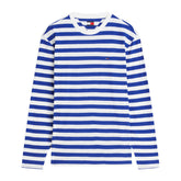 Maglia Uomo Tommy Jeans Essential Stripe Bianco Blu | NonSoloSport