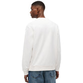 Felpa Uomo Tommy Jeans Regular Logo Graphic Extended Bianco | NonSoloSport