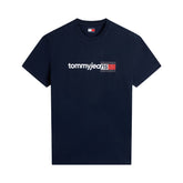 T-Shirt Uomo Tommy Jeans Regular Entry DNA Blu | NonSoloSport