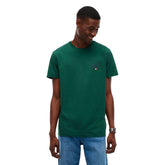 T-Shirt Uomo Tommy Jeans Signature Verde | NonSoloSport