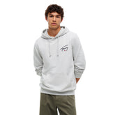 Felpa Uomo Tommy Jeans Entry Signature Grigio | NonSoloSport