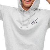 Felpa Uomo Tommy Jeans Entry Signature Grigio | NonSoloSport