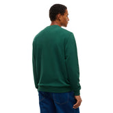Felpa Uomo Tommy Jeans Entry Signature Verde | NonSoloSport