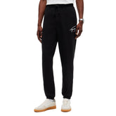 Pantalone Jogger Uomo Tommy Jeans Signature Nero Bianco | NonSoloSport
