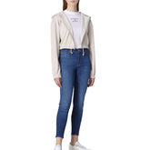 Tommy Jeans Pantalone Denim Mr Skny Nora Donna Blu | NonSoloSport