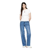 T-Shirt Donna Tommy Jeans Coste Bianco | NonSoloSport