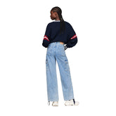 Jeans Donna Tommy Jeans Claire Blu Denim | NonSoloSport