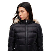 Giubbotto Donna Tommy Jeans Basic Nero | NonSoloSport