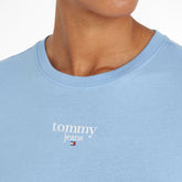 T-Shirt Donna Tommy Jeans Slim Azzurro | NonSoloSport
