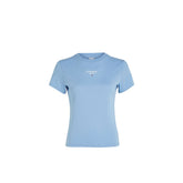 T-Shirt Donna Tommy Jeans Slim Azzurro | NonSoloSport