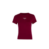 T-Shirt Donna Tommy Jeans Slim Rosso | NonSoloSport