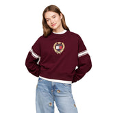 Felpa Donna Tommy Jeans Prep Rosso | NonSoloSport