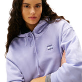 Felpa Donna Tommy Jeans Boxy Badge Lilla | NonSoloSport
