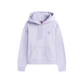 Felpa Donna Tommy Jeans Boxy Badge Lilla | NonSoloSport