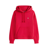 Felpa Donna Tommy Jeans Distintivo Rosso | NonSoloSport