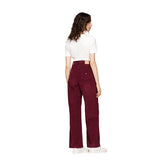 Pantalone Donna Tommy Jeans Velluto Rosso | NonSoloSport