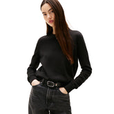 Maglione Donna Tommy Jeans Essential Nero | NonSoloSport
