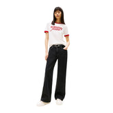 Jeans Donna Tommy Jeans Mia Relaxed Fit Nero | NonSoloSport
