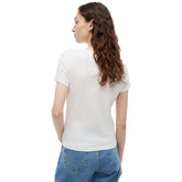 T-Shirt Donna Tommy Jeans Slim Bianco | NonSoloSport