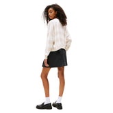 Cardigan Donna Tommy Jeans Righe Beige Bianco | NonSoloSport