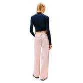 Cardigan Donna Tommy Jeans Cropped Rib Blu | NonSoloSport