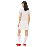 Polo Donna Tommy Jeans Badge Bianco | NonSoloSport