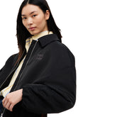 Giacca Bomber Donna Tommy Jeans Fur Collar Utility Nero | NonSoloSport