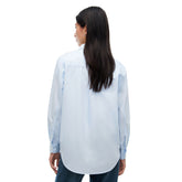 Camicia Donna Tommy Jeans Essential Azzurro | NonSoloSport