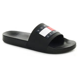 Tommy Jeans Pool Slide Uomo Nero | NonSoloSport