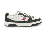 Sneakers Uomo Tommy Jeans Suola Preformata Bianco Nero | NonSoloSport