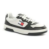 Sneakers Uomo Tommy Jeans Suola Preformata Bianco Nero | NonSoloSport
