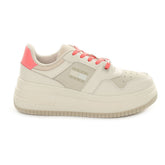 Tommy Jeans Tjw Retro Basket Flatform Mix Donna Avorio | NonSoloSport