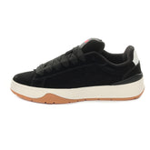 Sneakers Donna Tommy Stringate Camoscio Nero | NonSoloSport