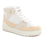 Sneakers Donna Tommy Jeans Th Premium Basket Sneaker Hi Bianco | NonSoloSport