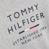 Tommy Jeans Felpa Logo Istituzionale Bambino Grigio | NonSoloSport
