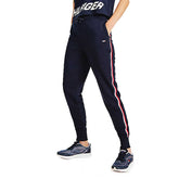 Tommy Hilfiger Pantalone Regular Tape Donna Blu | NonSoloSport