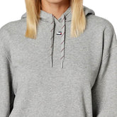 Tommy Jeans Felpa Tape Relaxed Donna Grigio | NonSoloSport