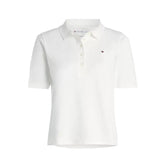 Tommy Jeans Polo Piquet Regular Donna Bianco | NonSoloSport