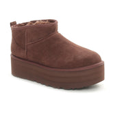 Boots Donna Ugg Classic Ultra Mini Platform Marrone | NonSoloSport
