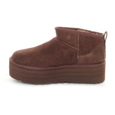 Boots Donna Ugg Classic Ultra Mini Platform Marrone | NonSoloSport