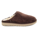 Ciabatta Slip On Uomo Ugg Shaggy Marrone | NonSoloSport