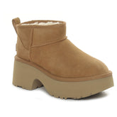 Stivali Donna Ugg Classic Ultra Mini New Heights Marrone | NonSoloSport