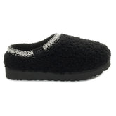Ciabatta Donna Ugg Tasman Maxi Curly Nero | NonSoloSport