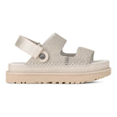Sandali Donna Ugg Goldenstar Crackle Glide Beige | NonSoloSport