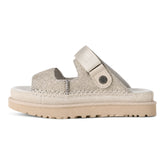 Sandali Donna Ugg Goldenstar Crackle Glide Beige | NonSoloSport