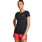 T-Shirt Donna Under Armour HeatGear® Armour Nero | NonSoloSport